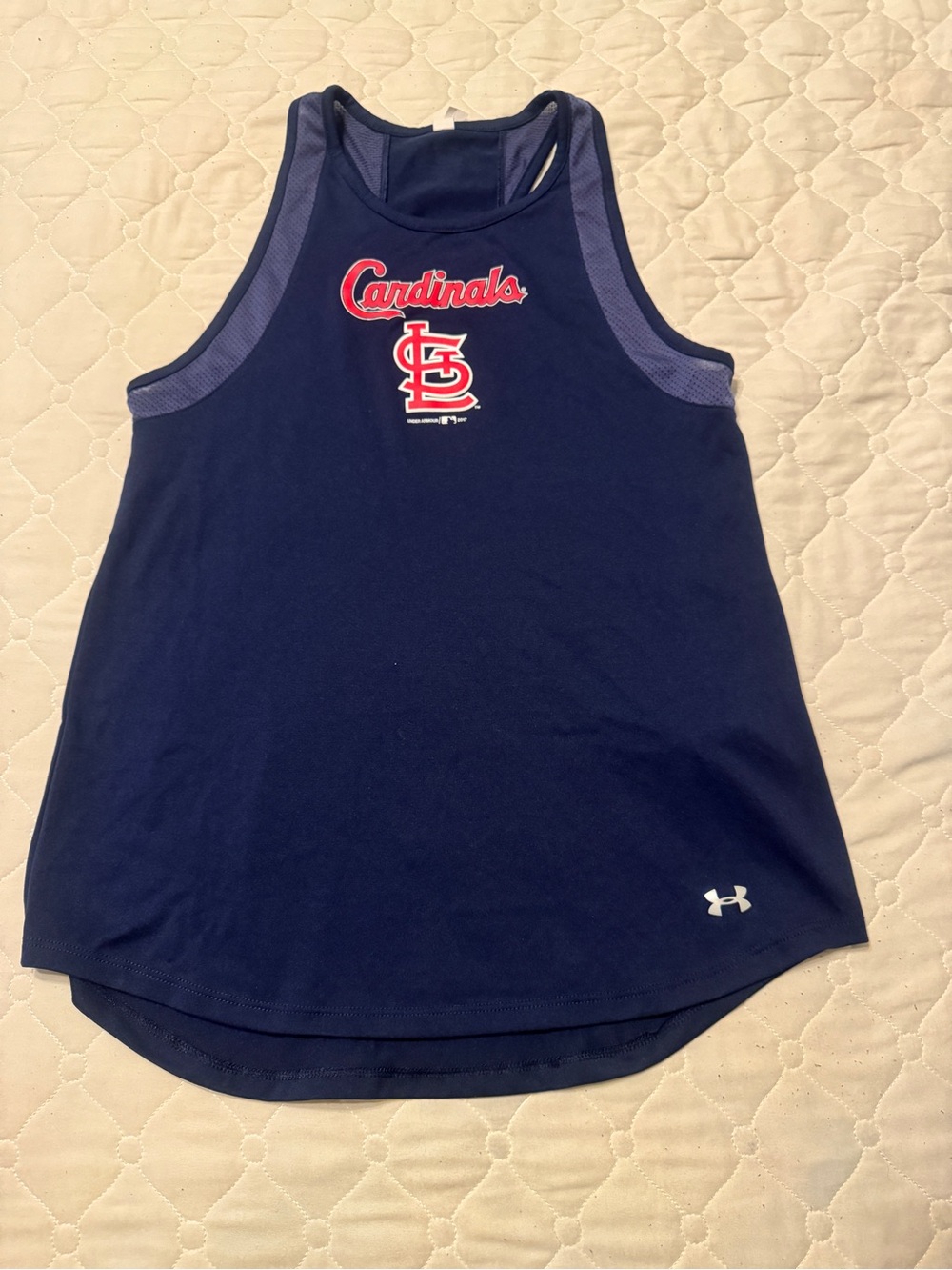Under Armour Navy HeatGear Performance Tee